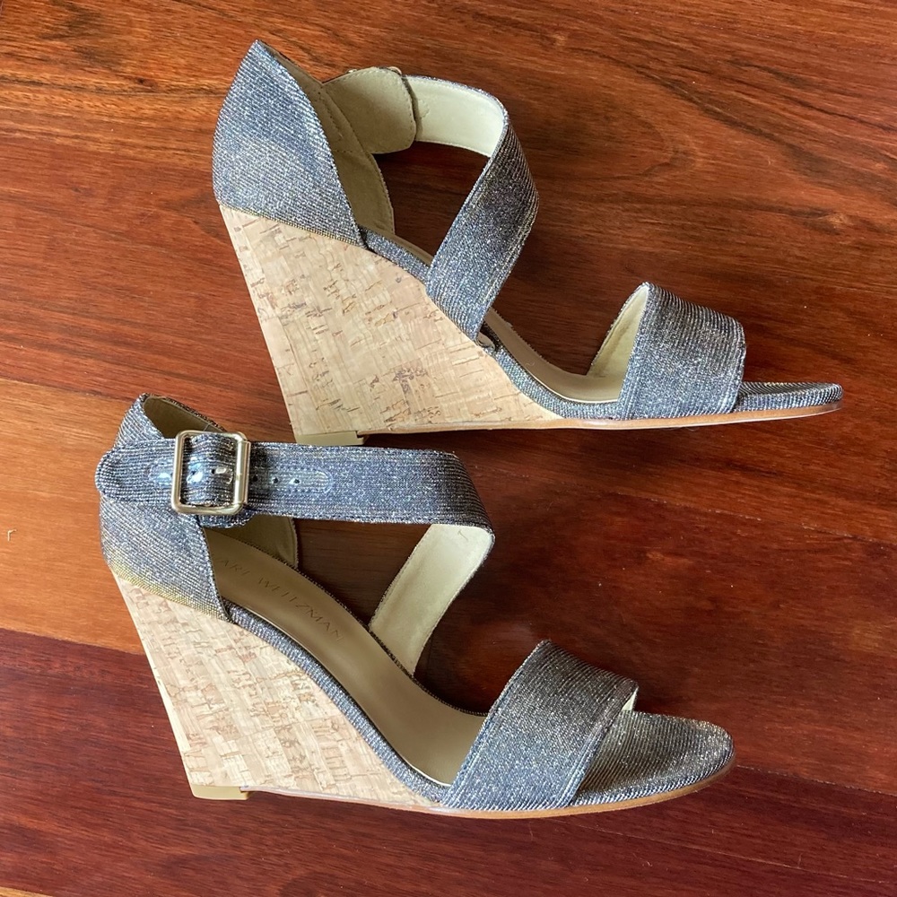 Stuart Weitzman Lineone Asymmetric Wedge Heel